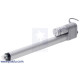 Glideforce LACT12P-12V-20 Light-Duty Linear Actuator with Feedback: 50kgf, 12" Stroke (11.8" Usable), 0.57"/s, 12V